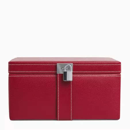 Grande Boite À Bijoux En Cuir De Le Tanneur
