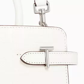 Le Tanneur - sac à main moyen modèle emilie en cuir imprimé t