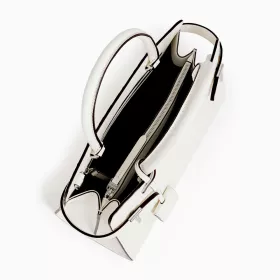 Le Tanneur - sac à main moyen modèle emilie en cuir imprimé t