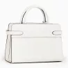 Le Tanneur - sac à main moyen modèle emilie en cuir imprimé t