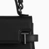 Le Tanneur - petit sac à main à rabat emilie en cuir grainé