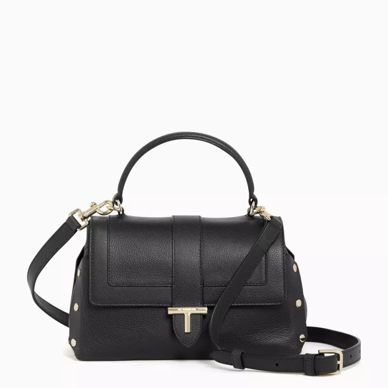 Le Tanneur - petit sac à main daphné en cuir grainé Le Tanneur - petit sac à main daphné en cuir grainé