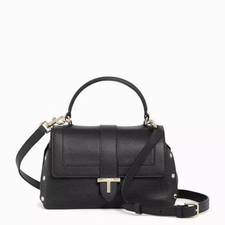 Le Tanneur - petit sac à main daphné en cuir grainé