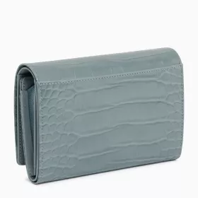 Portefeuille Emilie En Cuir Effet Croco De Le Tanneur