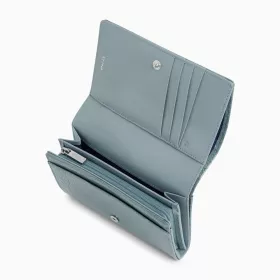 Portefeuille Emilie En Cuir Effet Croco De Le Tanneur