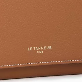 Le Tanneur - compagnon zippé emilie en cuir grainé