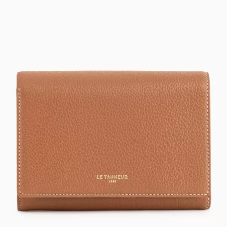 Le Tanneur - portefeuille emilie en cuir grainé