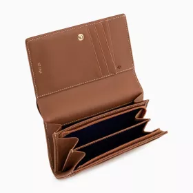 Le Tanneur - portefeuille emilie en cuir grainé