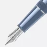 montblanc - stylo plume meisterstück glacier doué