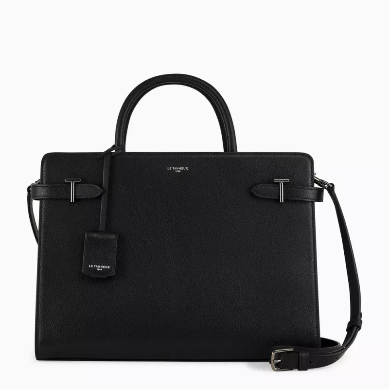 Le Tanneur - grand sac à main emilie en cuir grainé Le Tanneur - grand sac à main emilie en cuir grainé