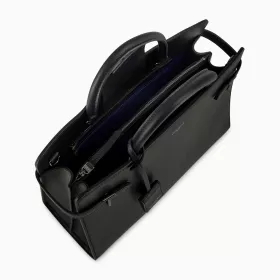 Le Tanneur - grand sac à main emilie en cuir grainé