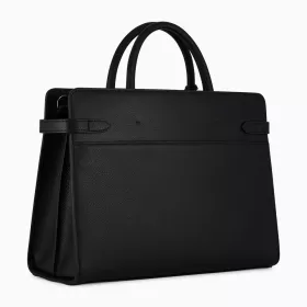 Le Tanneur - grand sac à main emilie en cuir grainé