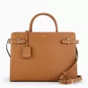 Le Tanneur - grand sac à main emilie en cuir grainé