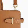 Le Tanneur - grand sac à main emilie en cuir grainé