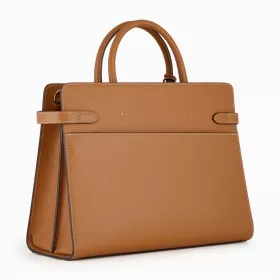 Le Tanneur - grand sac à main emilie en cuir grainé