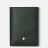 montblanc - porte-cartes de visite avec compartiment pour billets meisterstück 4810