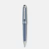 montblanc - stylo bille meisterstück glacier midsize bleu