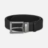 Ceinture de 35 mm en cuir noir Montblanc