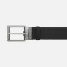 Ceinture de 35 mm en cuir noir Montblanc