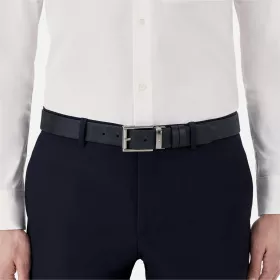 Ceinture de 35 mm en cuir noir Montblanc