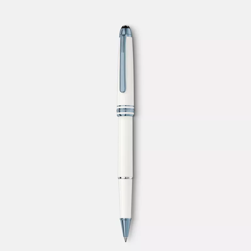 montblanc - rollerball meisterstück glacier classique blanc montblanc - rollerball meisterstück glacier classique blanc
