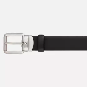 Ceinture de 30 mm en cuir noir Montblanc