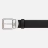 Ceinture de 30 mm en cuir noir Montblanc