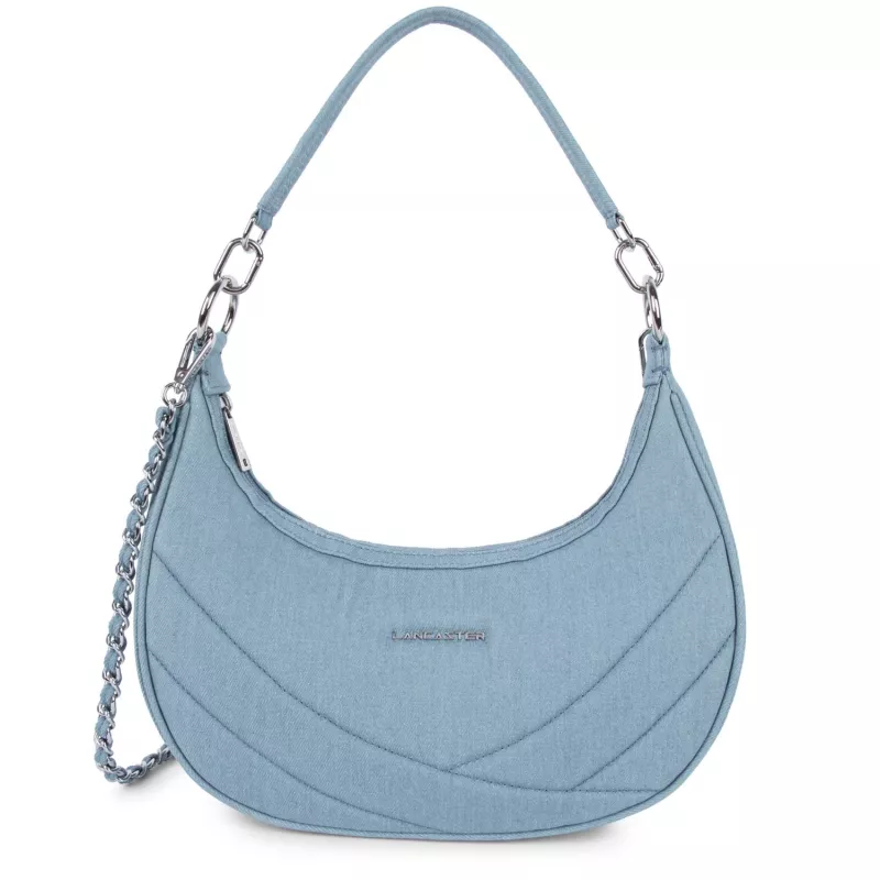 Sac Hobo Jeans Matelassé De Lancaster Sac Hobo Jeans Matelassé De Lancaster