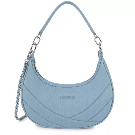 Sac Hobo Jeans Matelassé De Lancaster