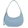 Sac Hobo Jeans Matelassé De Lancaster