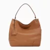 Le Tanneur - grand sac hobo romy en cuir grainé