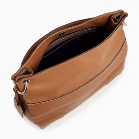Le Tanneur - grand sac hobo romy en cuir grainé