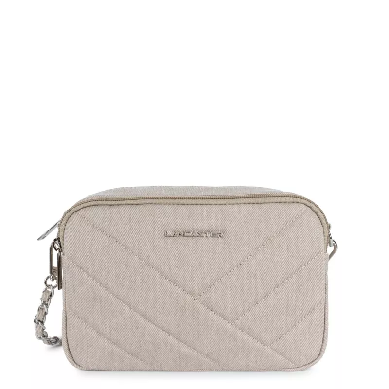 Sac trotteur Jeans Matelassé de Lancaster Sac trotteur Jeans Matelassé de Lancaster