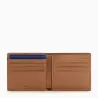 Le Tanneur - porte cartes horizontal moyen modele avec poche billets martin en cuir lisse