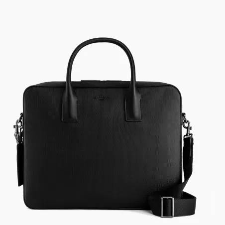 Porte Documents 14" Emile En Cuir Monogramme De Le Tanneur