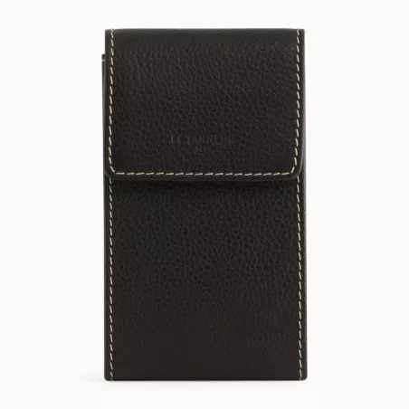 Etui Clés À Rabat Charles En Cuir Grainé De Le Tanneur