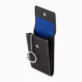 Etui Clés À Rabat Charles En Cuir Grainé De Le Tanneur