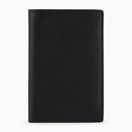 Le Tanneur - petit porte cartes charles en cuir grainé