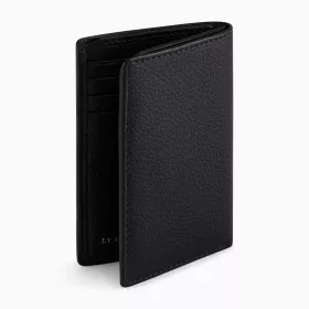 Le Tanneur - petit porte cartes charles en cuir grainé
