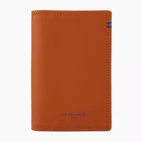 Le Tanneur - porte cartes vertical martin en cuir lisse