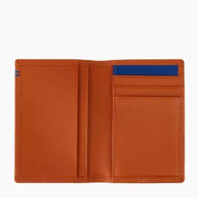 Le Tanneur - porte cartes vertical martin en cuir lisse