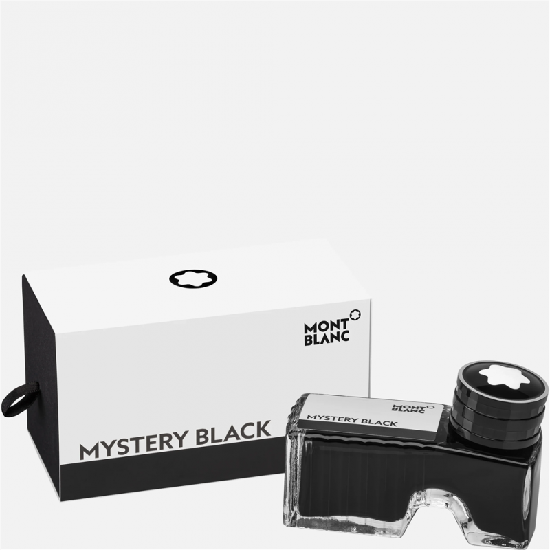 montblanc - flacon d'encre, mystery black