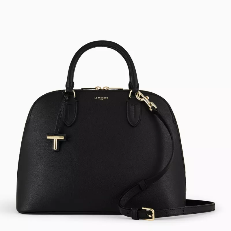 Sac À Main Moyen Modèle Gisèle En Cuir Grainé De Le Tanneur Sac À Main Moyen Modèle Gisèle En Cuir Grainé De Le Tanneur