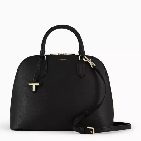 Sac À Main Moyen Modèle Gisèle En Cuir Grainé De Le Tanneur