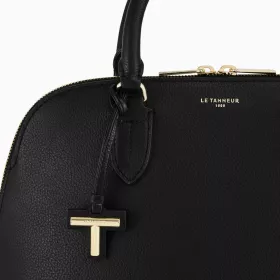 Sac À Main Moyen Modèle Gisèle En Cuir Grainé De Le Tanneur