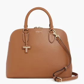Sac À Main Moyen Modèle Gisèle En Cuir Grainé De Le Tanneur