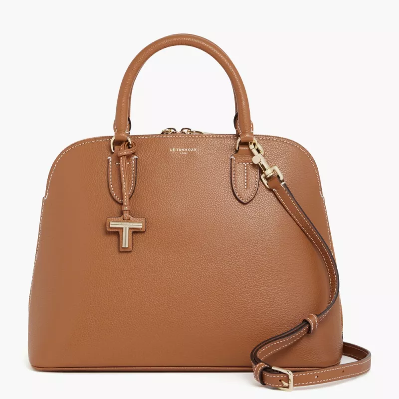 Sac À Main Moyen Modèle Gisèle En Cuir Grainé De Le Tanneur Sac À Main Moyen Modèle Gisèle En Cuir Grainé De Le Tanneur