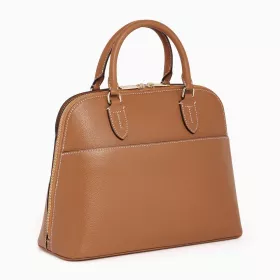 Sac À Main Moyen Modèle Gisèle En Cuir Grainé De Le Tanneur