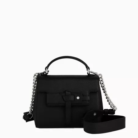 Petit Sac À Main À Rabat Sabrina En Cuir De Le Tanneur