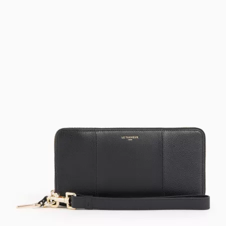 Compagnon Zippé Juliette En Cuir Grainé De Le Tanneur